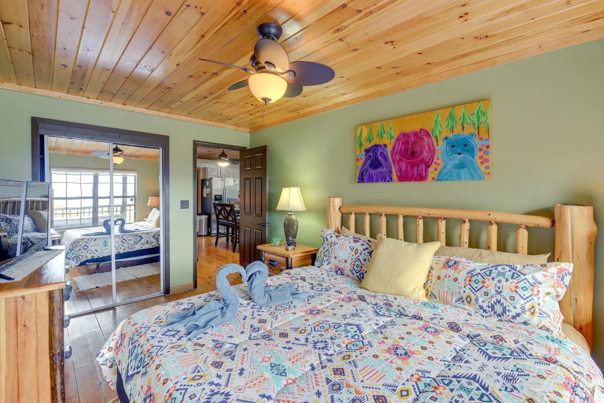 Above And Beyond Pigeon Forge Cabin With Prime Views! المظهر الخارجي الصورة